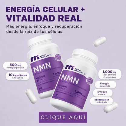 NMN Complex 10 en 1 – Energía y Juventud Celular