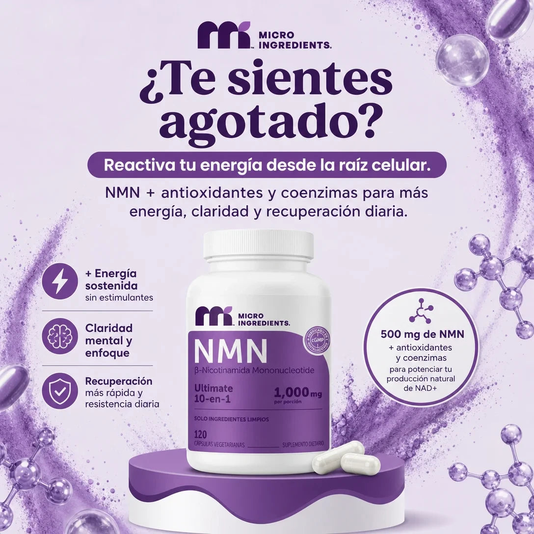 NMN Complex 10 en 1 – Energía y Juventud Celular