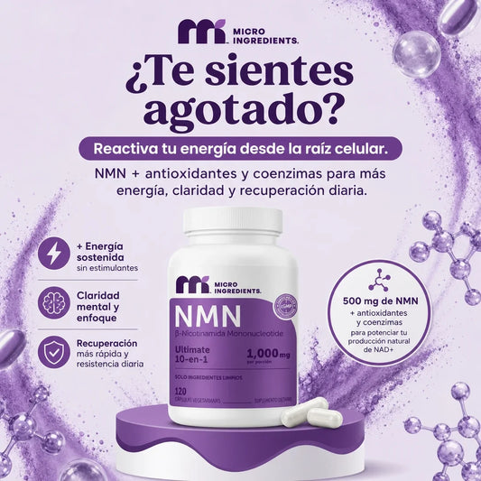 NMN Complex 10 en 1 – Energía y Juventud Celular