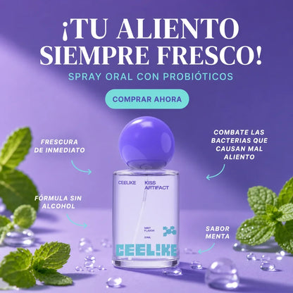 Spray Bucal Menta – Aliento Fresco al Instante