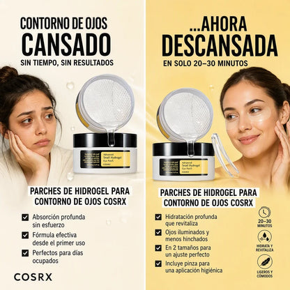 Parches de Caracol para Ojos – Mirada Fresca en Minutos