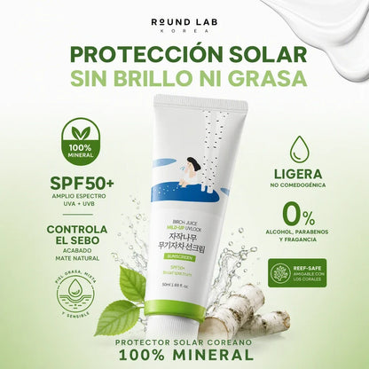 Protector Solar Mineral – Protección Sin Brillo Extra