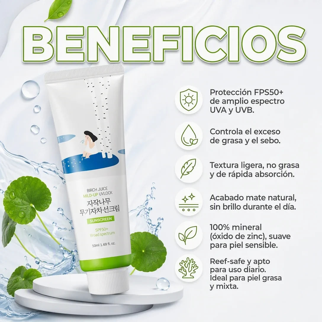 Protector Solar Mineral – Protección Sin Brillo Extra