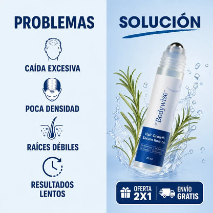 ROLL ON CRECIMIENTO CAPILAR + TIVENO CAPILAR GRATIS