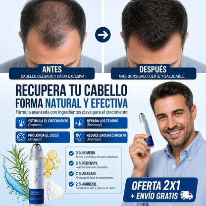 ROLL ON CRECIMIENTO CAPILAR + TIVENO CAPILAR GRATIS