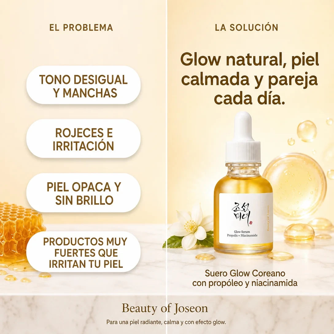 Glow Serum – Piel Calmada y con Brillo Parejo