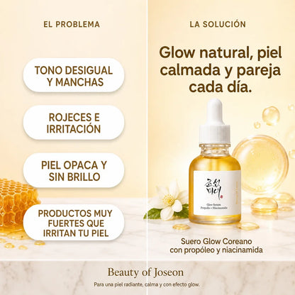 Glow Serum – Piel Calmada y con Brillo Parejo