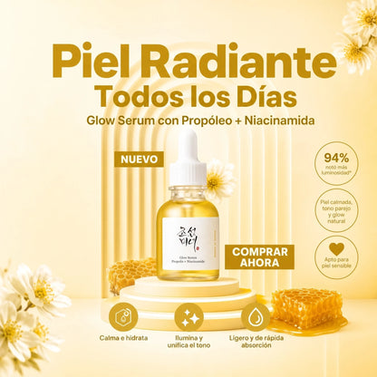 Glow Serum – Piel Calmada y con Brillo Parejo
