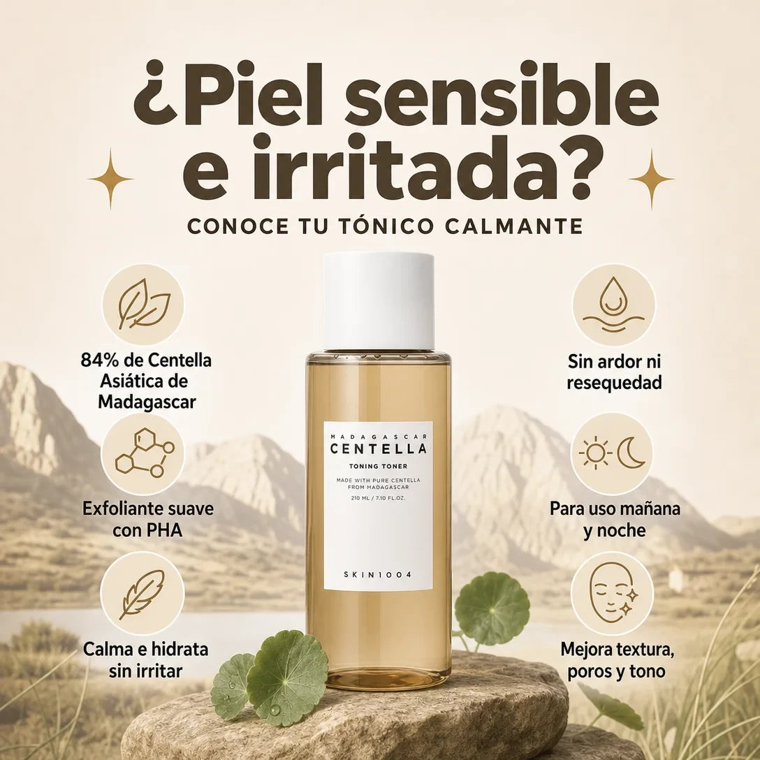 Tónico Centella – Calma tu Piel y Mejora su Textura