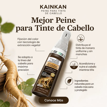 Tinte con Peine – Cubre tus Canas en Minutos, Sin Complicaciones