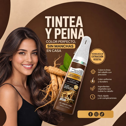 Tinte con Peine – Cubre tus Canas en Minutos, Sin Complicaciones