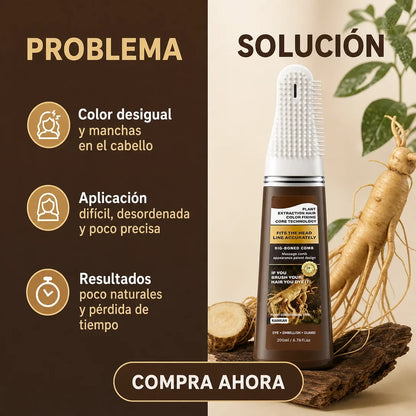 Tinte con Peine – Cubre tus Canas en Minutos, Sin Complicaciones