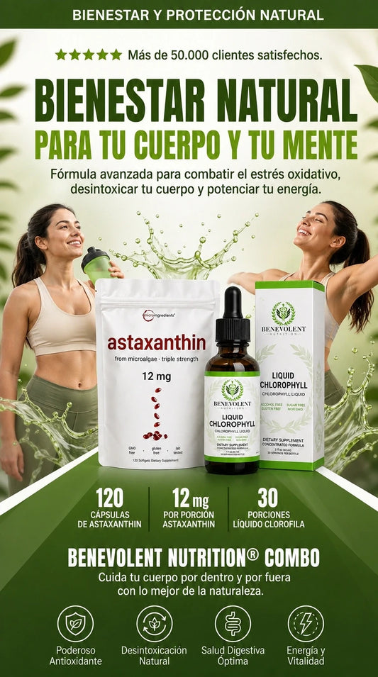 Combo Astaxantin y Clorofila