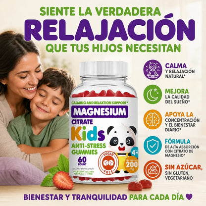 Citrato de Magnesio para Niños