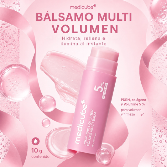 Bálsamo múltiple de colágeno rosa Medicube