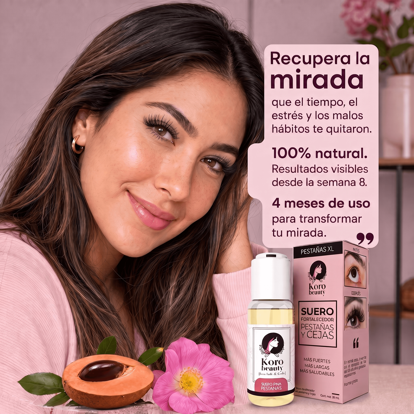 Suero Pestañas y Cejas – Mirada con Más Volumen