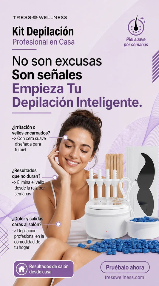 MINI KIT DE CERA PARA NARIZ Y CEJAS