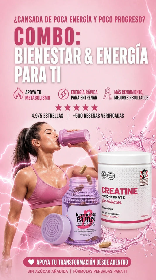 Combo Lemme Burn + Creatina