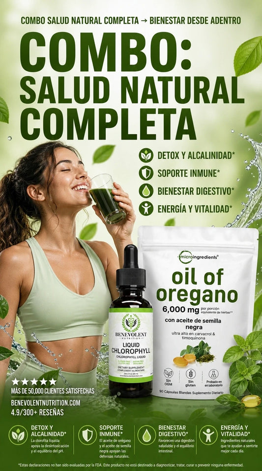Combo Clorofila y Oil Oregano