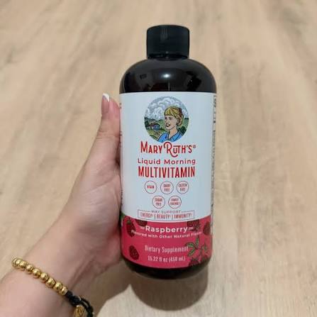 ¡Hola! Quería contarles que llevo 2 semanas tomando el multivitamínico de MaryRuth sabor frambuesa y el cambio de energía es increíble 🙌