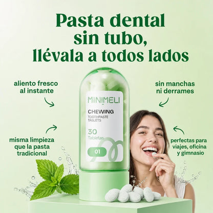 Pasta Dental en Tabletas - Minimeli