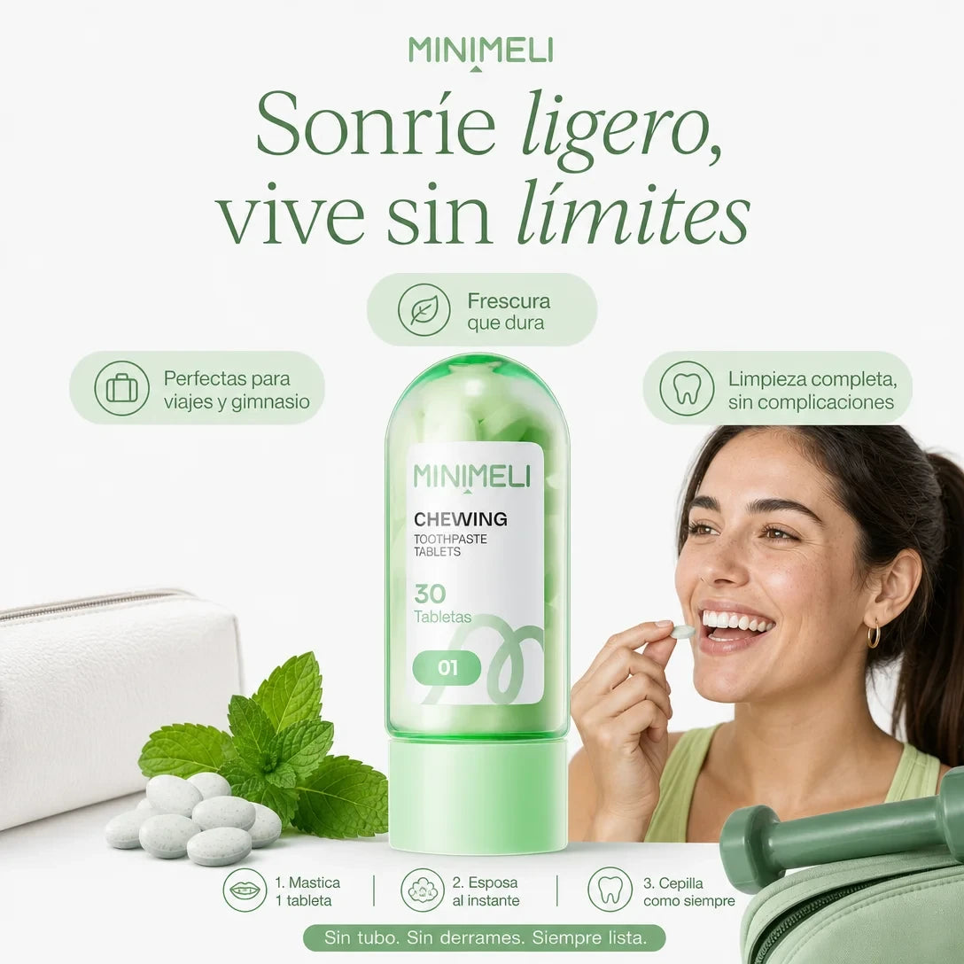 Pasta Dental en Tabletas - Minimeli