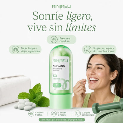 Pasta Dental en Tabletas - Minimeli