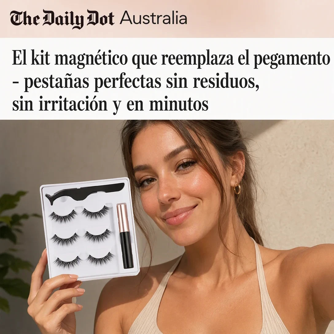 Pestañas Magnéticas Reutilizables