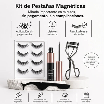 Pestañas Magnéticas Reutilizables