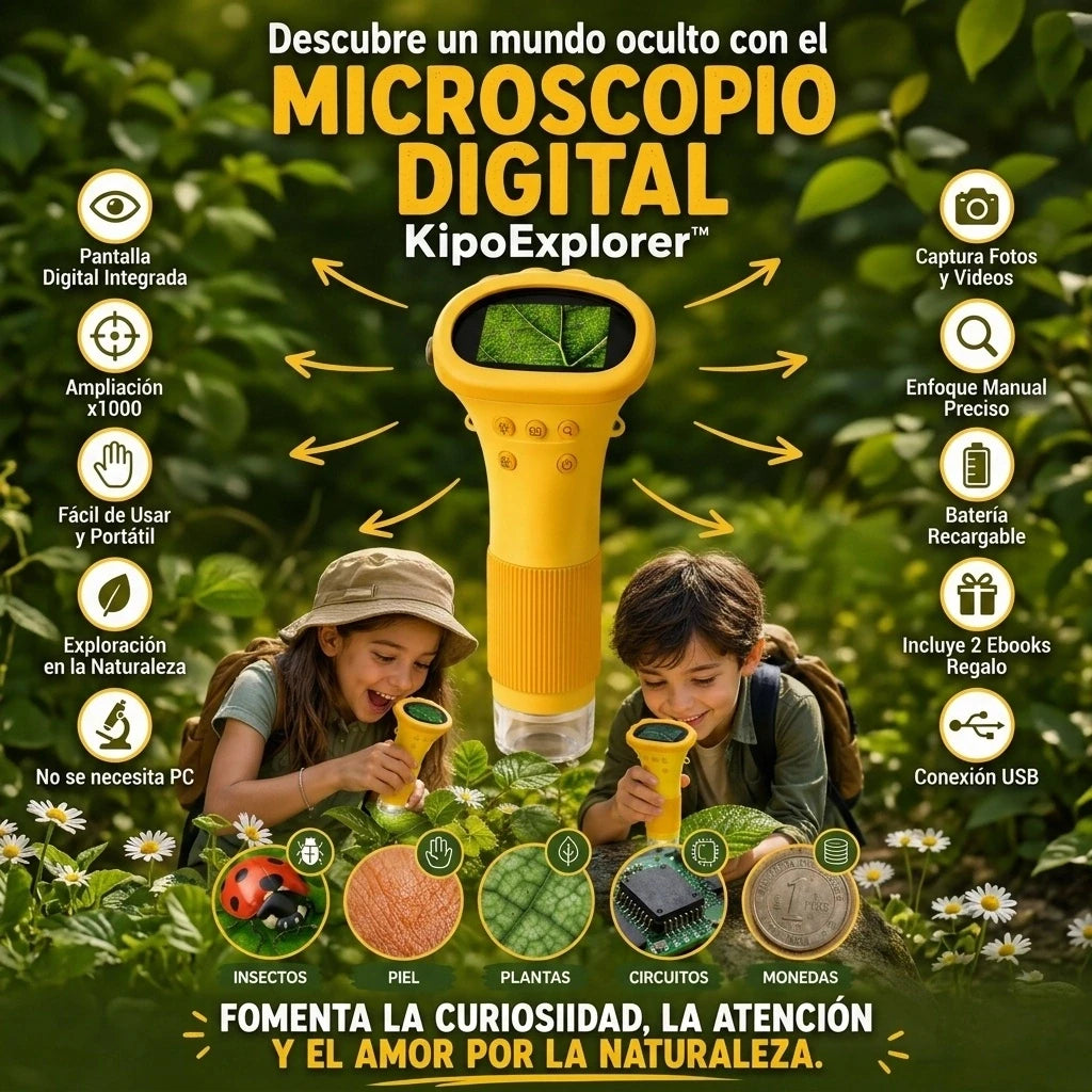 MICROSCOPIO DIGITAL NIÑOS