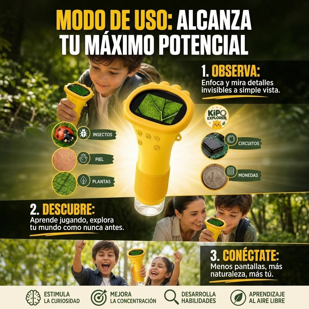 MICROSCOPIO DIGITAL NIÑOS
