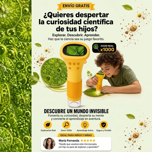 MICROSCOPIO DIGITAL NIÑOS