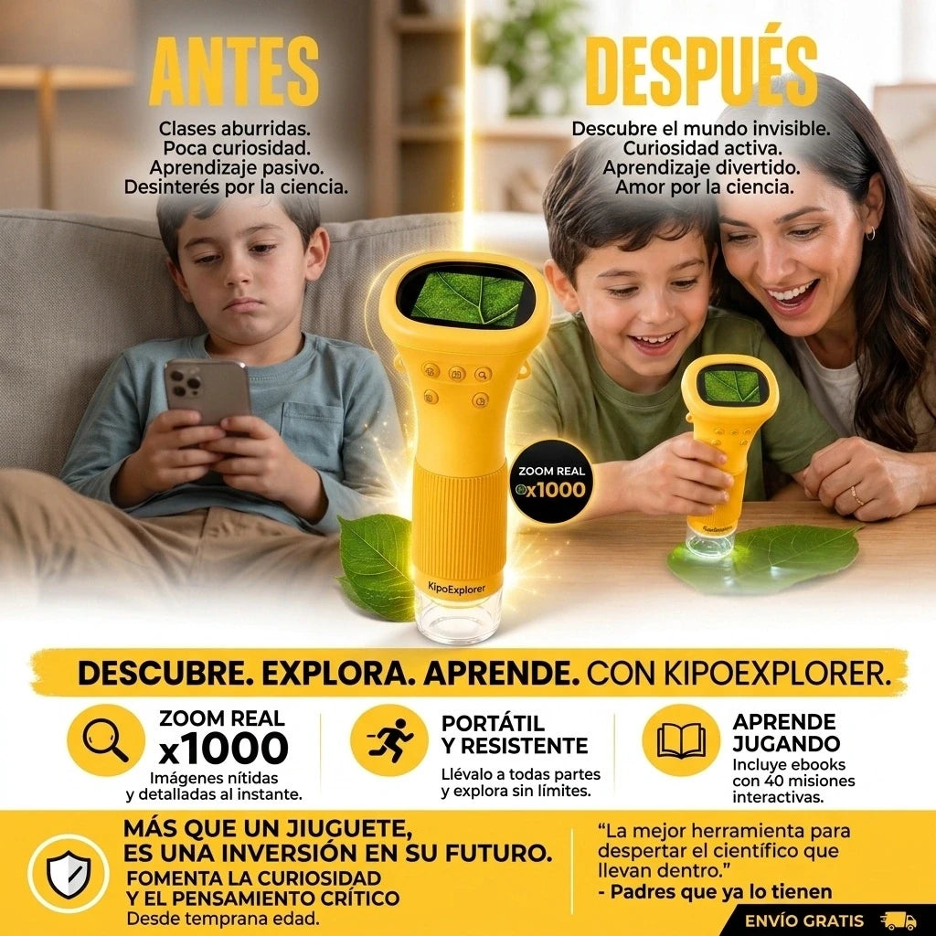 MICROSCOPIO DIGITAL NIÑOS