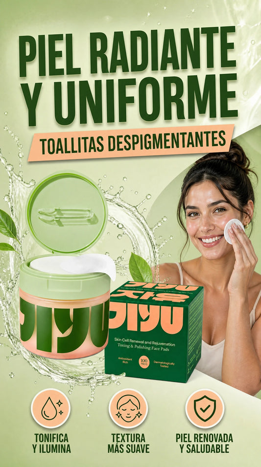 TOALLITAS DESPIGMENTANTES JIYU